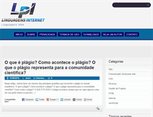 Tablet Screenshot of linguagensparainternet.com